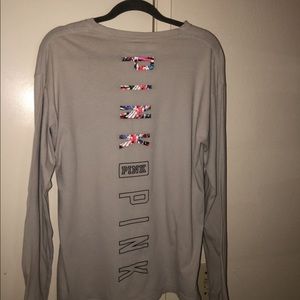 VICTORIA SECRET PINK long sleeve tee